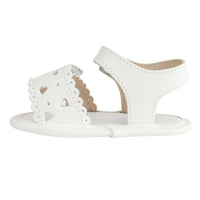 Patricia Infant White Double Closure Sandal