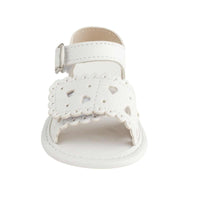 Patricia Infant White Double Closure Sandal