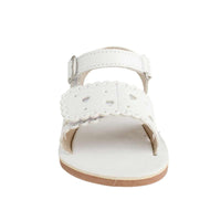 Patricia Toddler White Double Closure Sandal