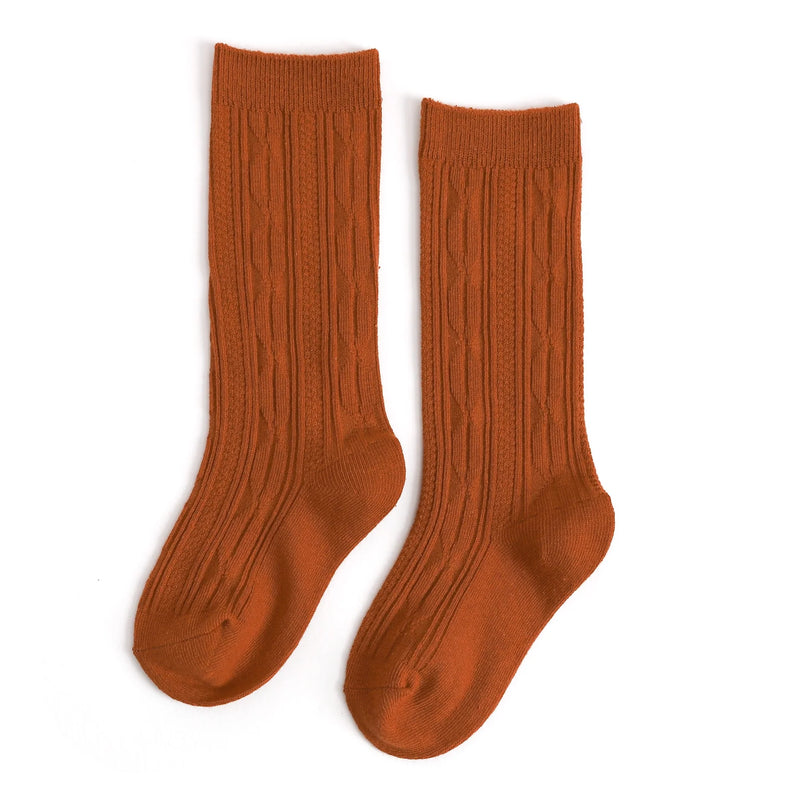 Pumpkin Spice Knee High Socks