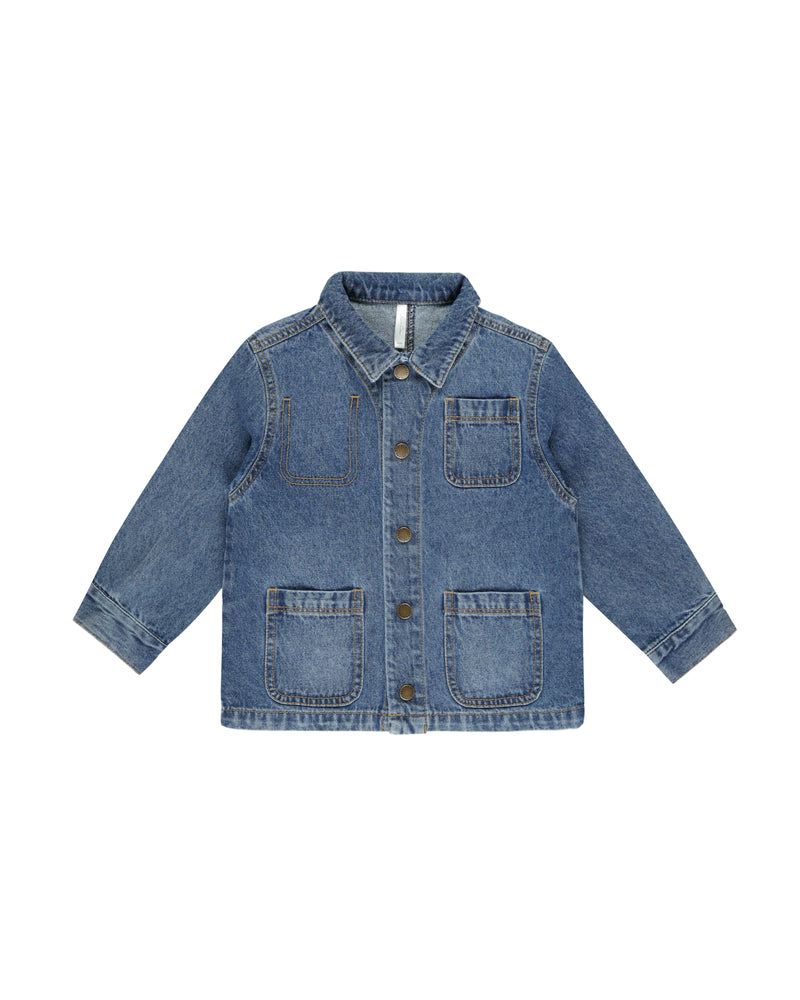 Denim Chore Coat || Indigo