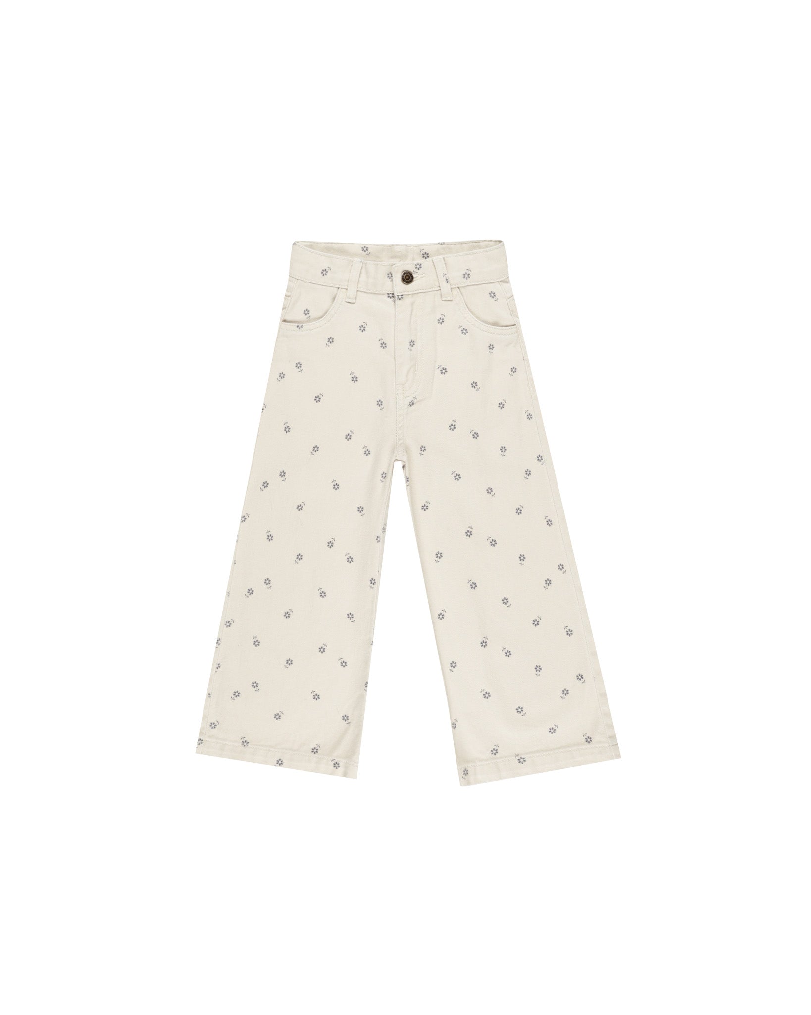 Straight Leg Pant || Blue Daisy