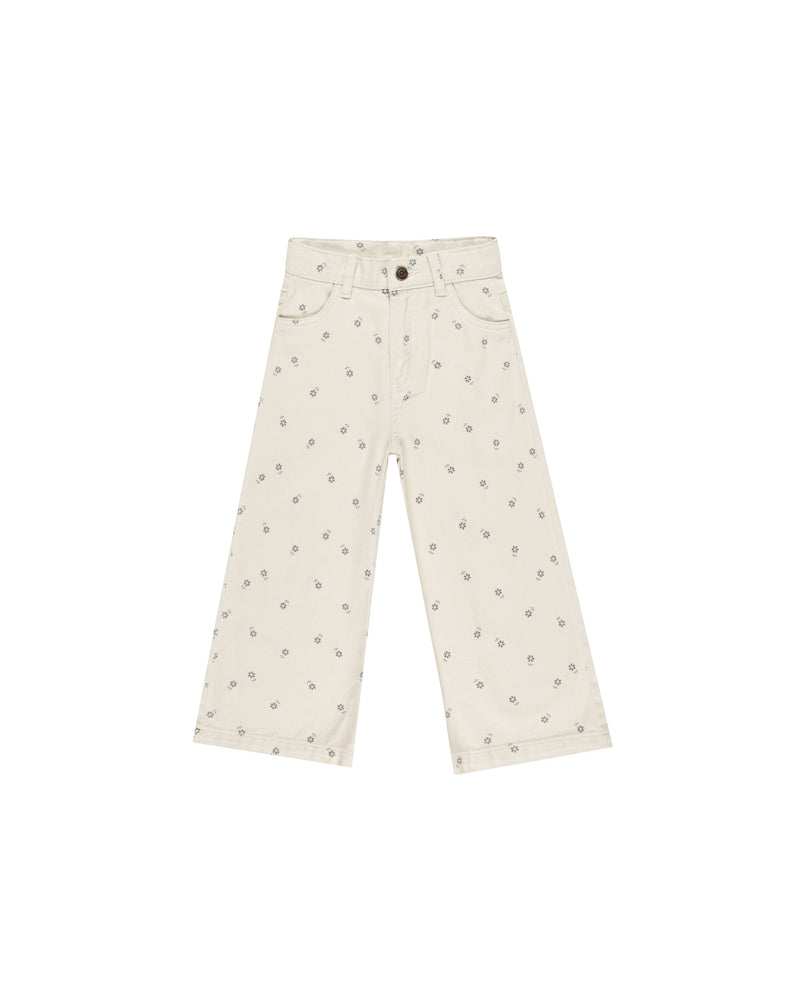 Straight Leg Pant || Blue Daisy