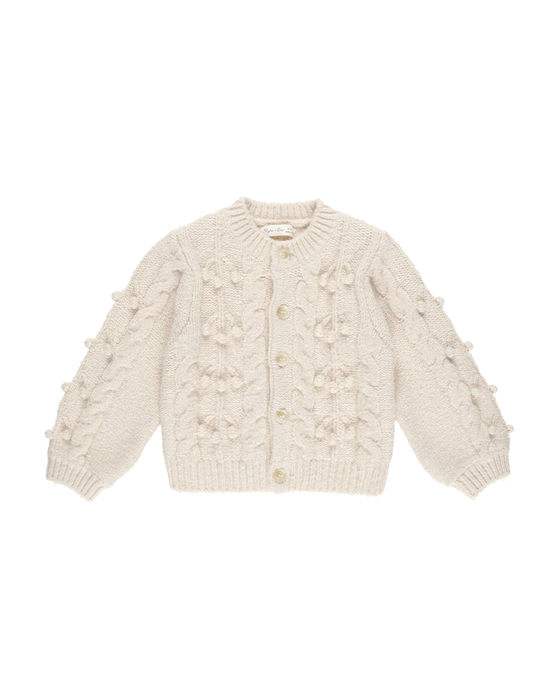 Bobble Cardigan || Natural