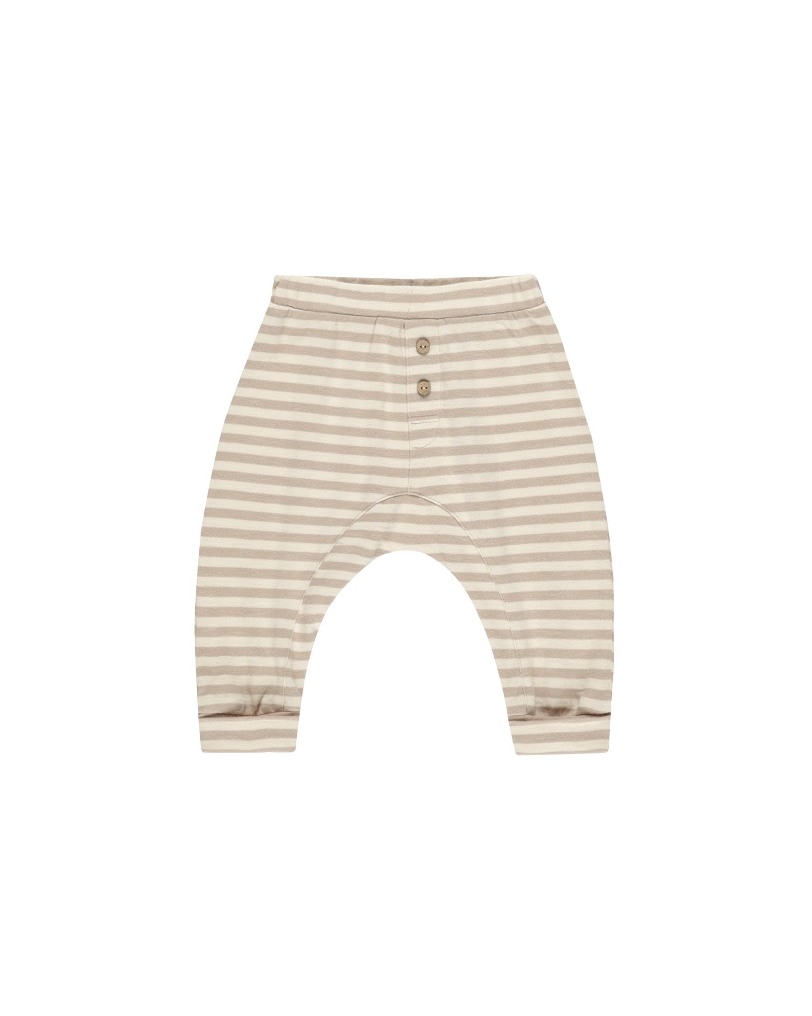 Baby Cru Pant || Pebble Stripe