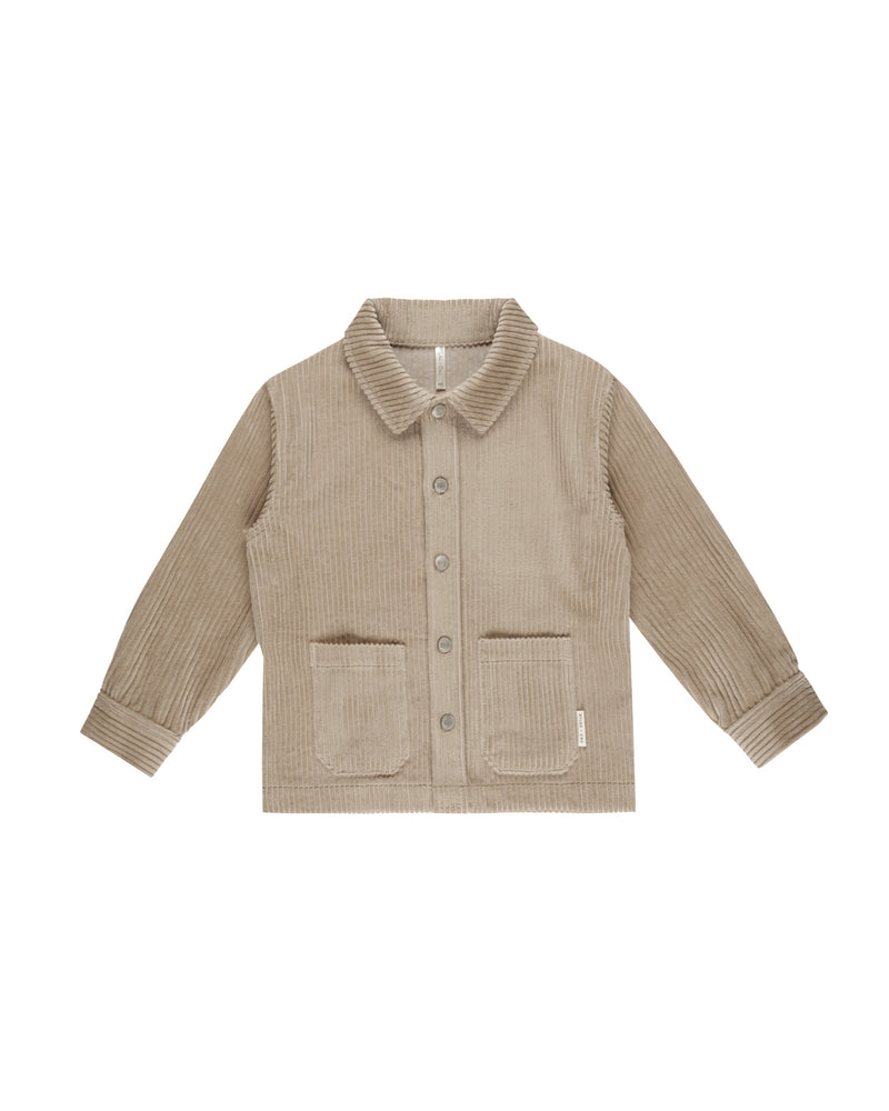 Enzo Overshirt || Pebble