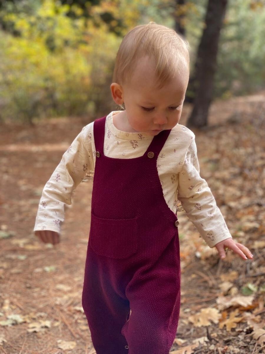 Perran Overall - Burgundy