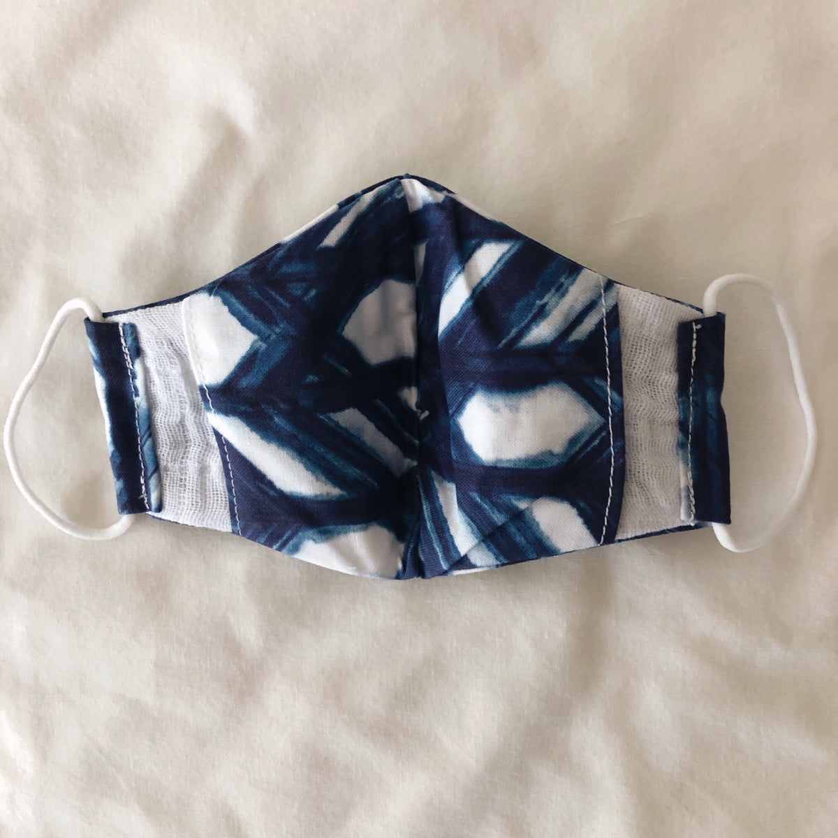 Face Mask - Shibori Lattice